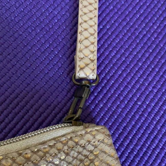 Embossed Snake Leather Wristlet - Picture 7 of 11